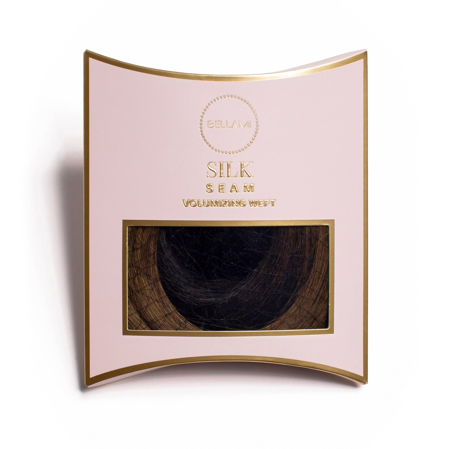Silk Seam™ Volumizing Weft Clip-In, Dark Brown/Ash Brown