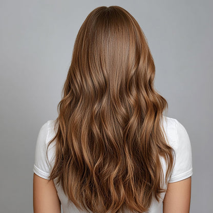 Silk Seam™ Clip-In, Almond Brown