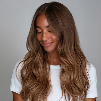 Silk Seam™ Clip-In, Almond Brown