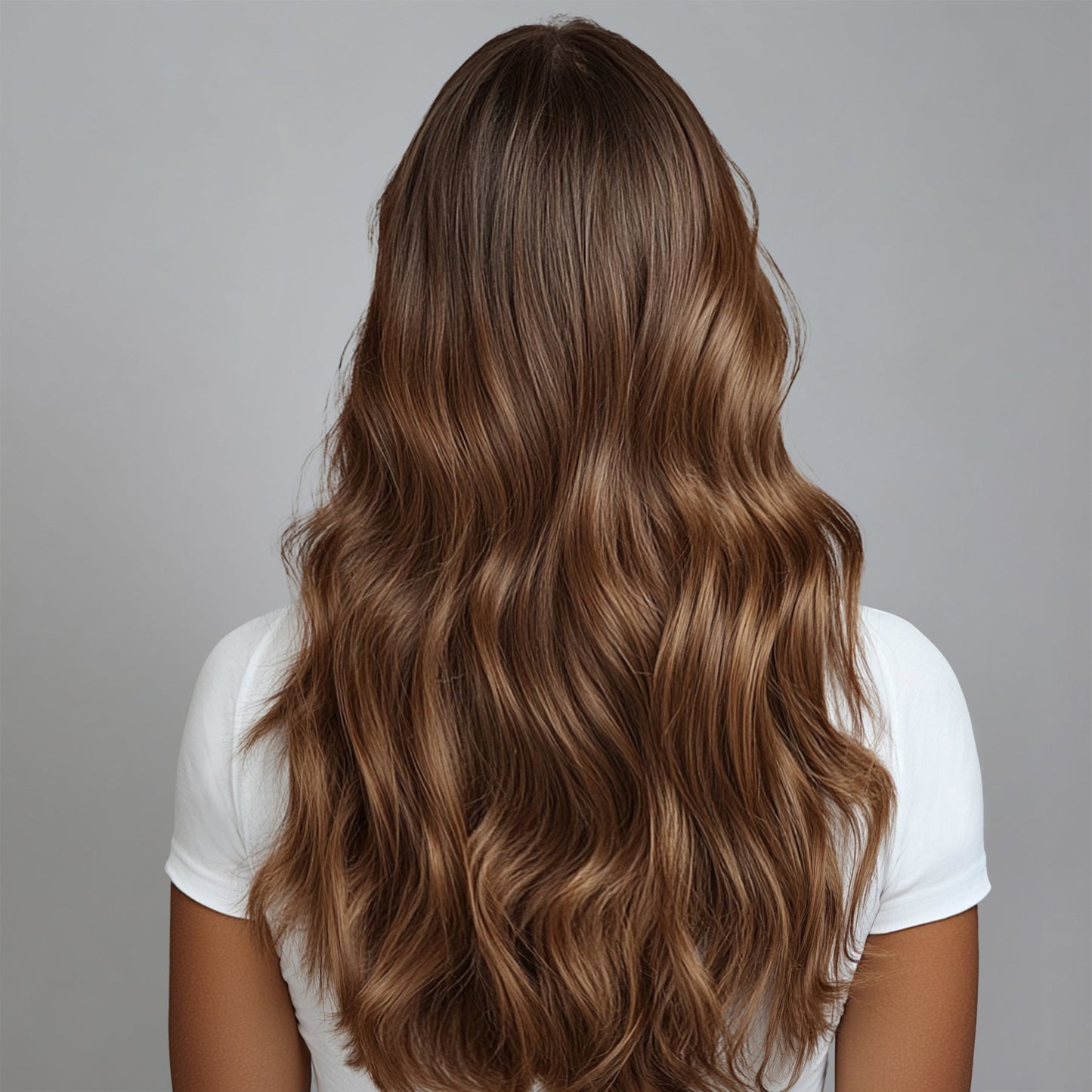 Silk Seam™ Clip-In, Almond Brown