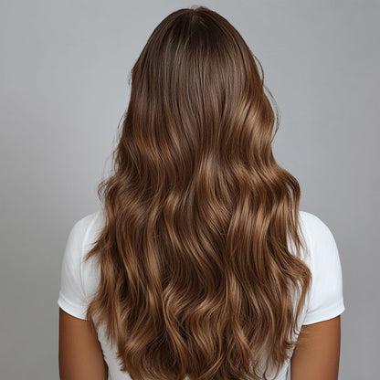 Silk Seam™ Clip-In, Almond Brown