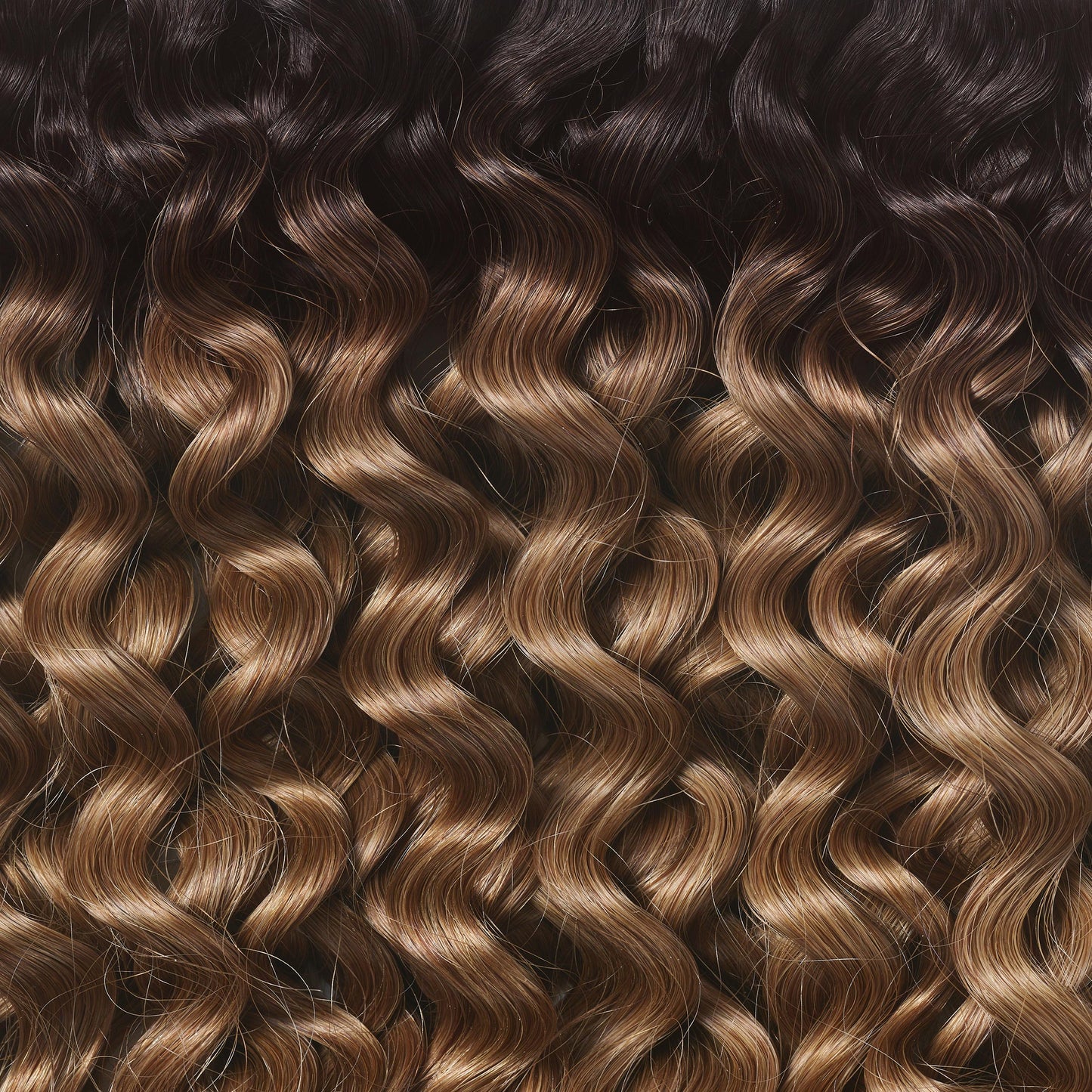 Silk Seam™ Textured Clip-In, Dark Brown/Ash Brown 3C