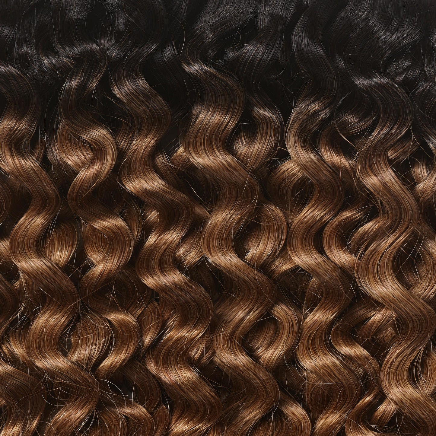 Silk Seam™ Textured Clip-In, Off Black/Almond Brown 3C