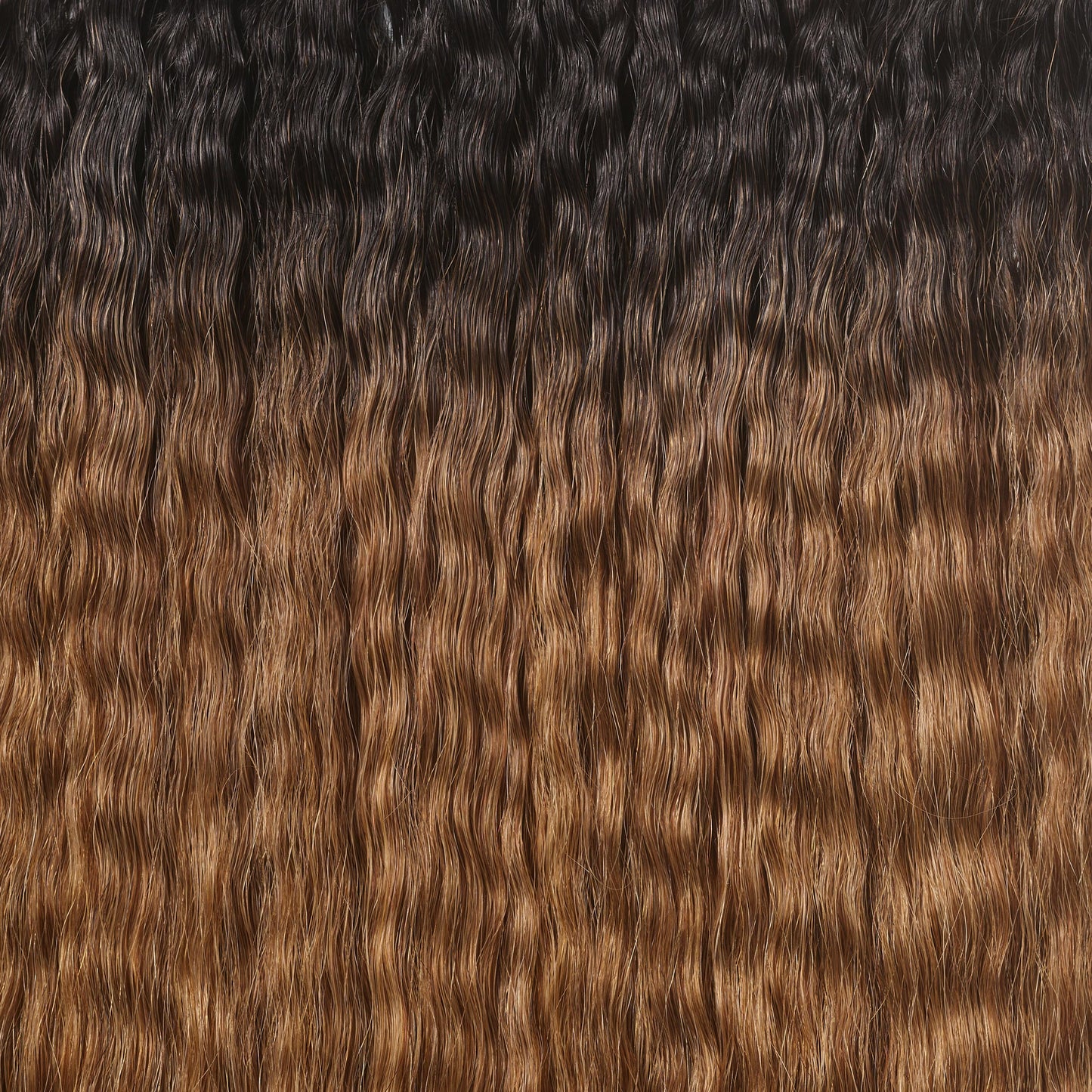 Silk Seam™ Textured Clip-In, Off Black/Almond Brown Blowout