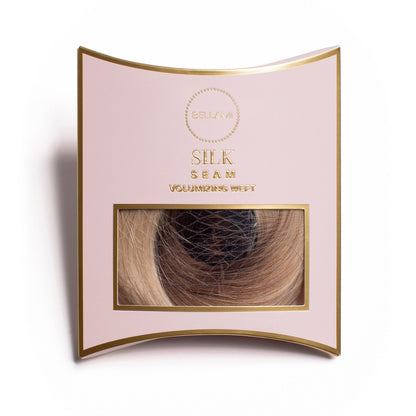 Silk Seam™ Volumizing Weft Clip-In, Ash Bronde/Strawberry Blonde