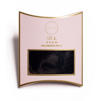 Silk Seam™ Volumizing Weft Clip-In, Mochachino Brown