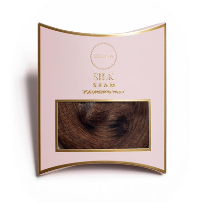 Silk Seam™ Volumizing Weft Clip-In, Almond Brown