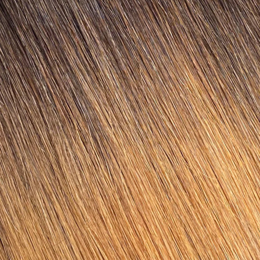 Silk Seam™ Volumizing Weft Clip-In, Dark Brown/Ash Brown