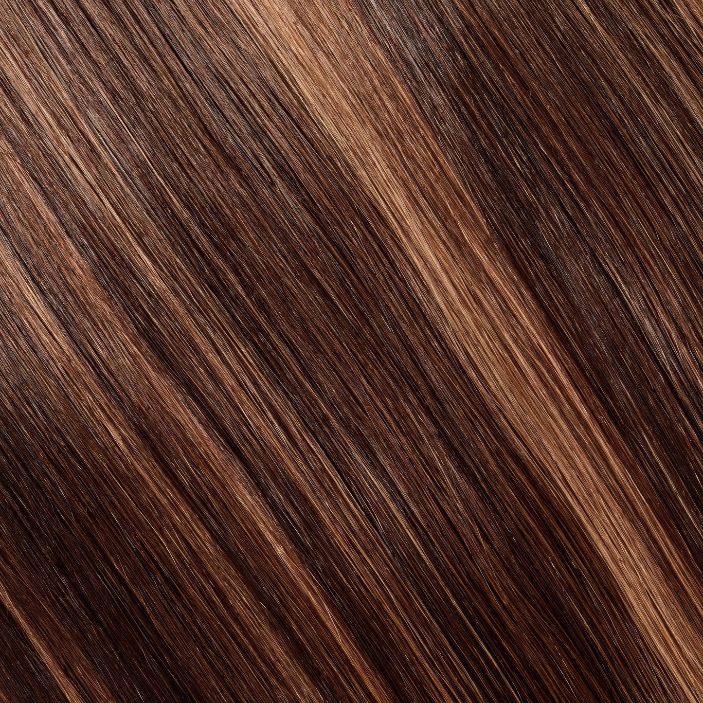 Silk Seam™ Clip-In, Dark Honey Cocoa Highlight