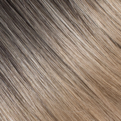 Silk Seam™ Volumizing Weft Clip-In, Mochachino Brown/Dirty Blonde