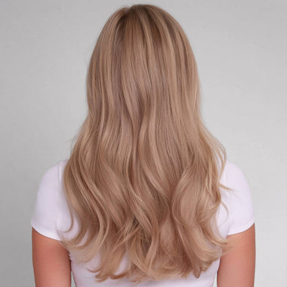 Silk Seam™ Clip-In, Caramel Blonde