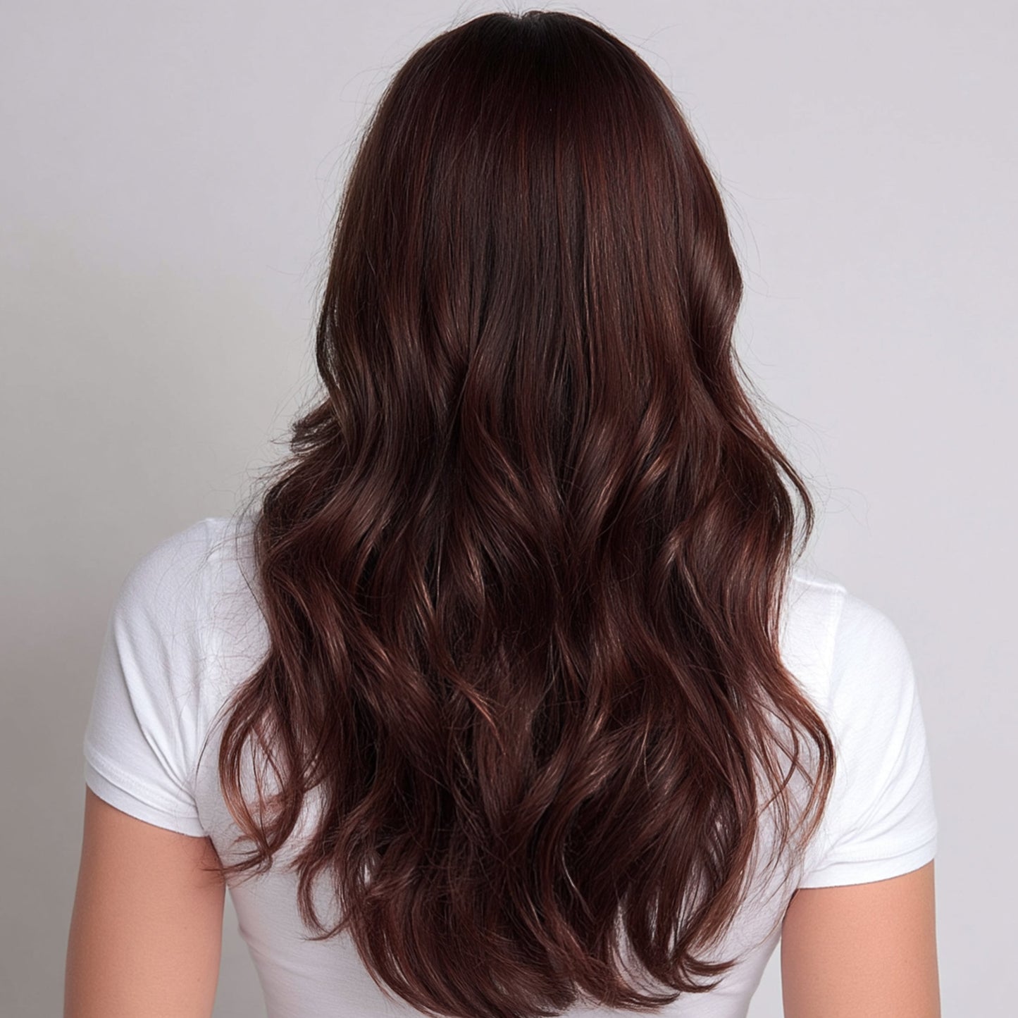 Silk Seam™ Clip-In, Dark Maple Brown