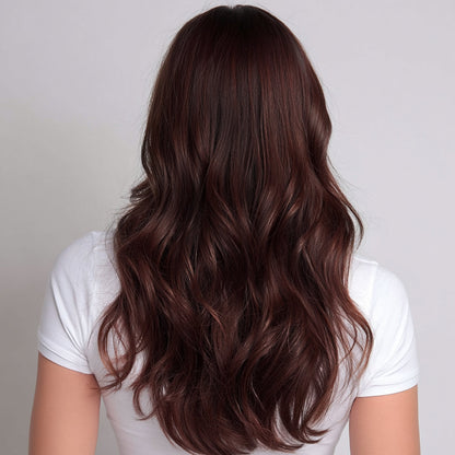 Silk Seam™ Clip-In, Dark Maple Brown