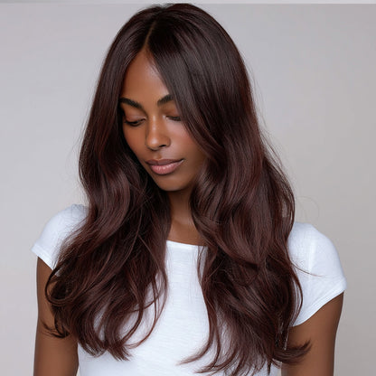 Silk Seam™ Clip-In, Dark Maple Brown