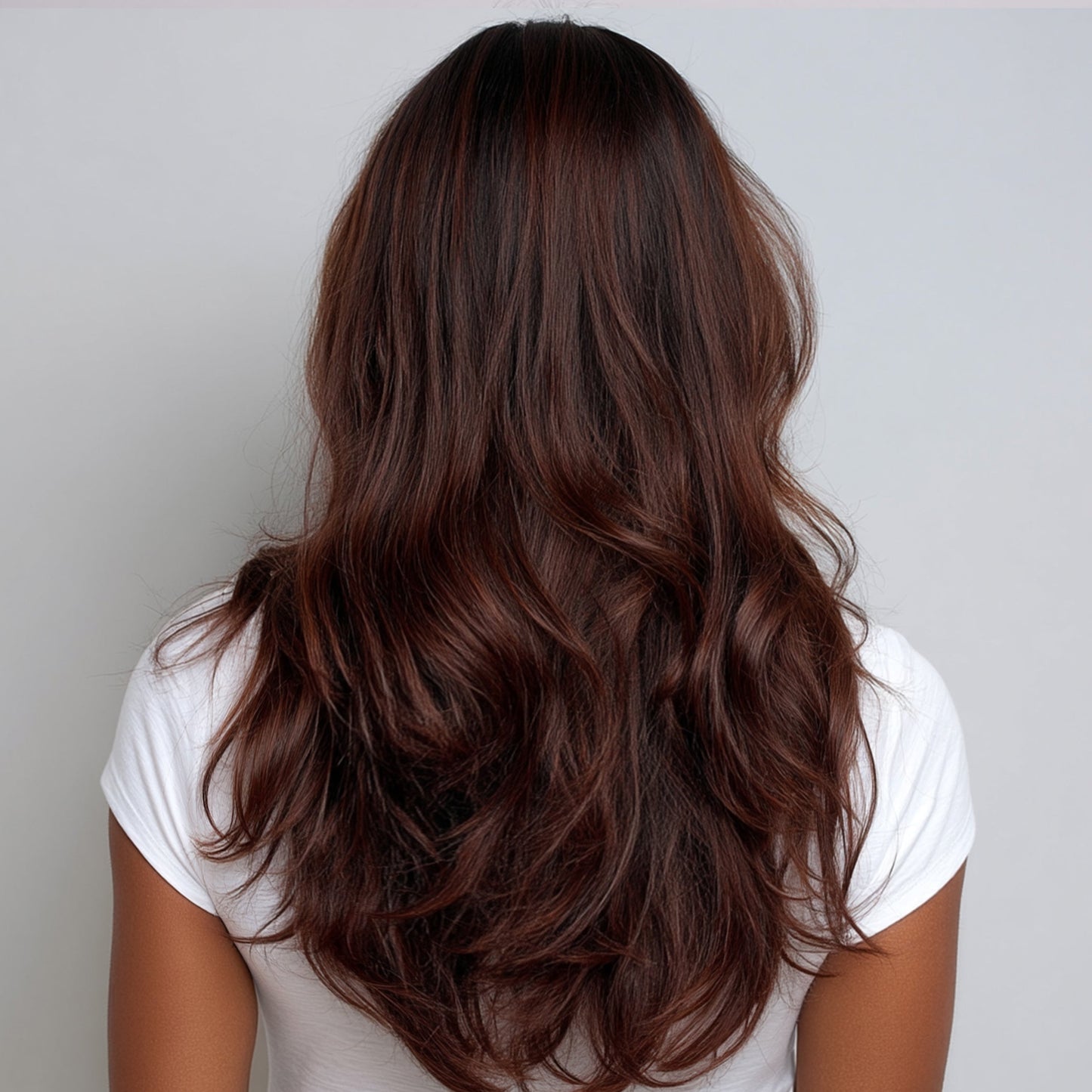 Silk Seam™ Clip-In, Dark Maple Brown
