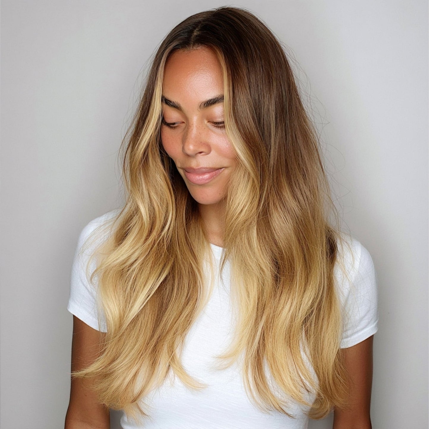 Silk Seam™ Clip-In, Dirty Brunette Highlight
