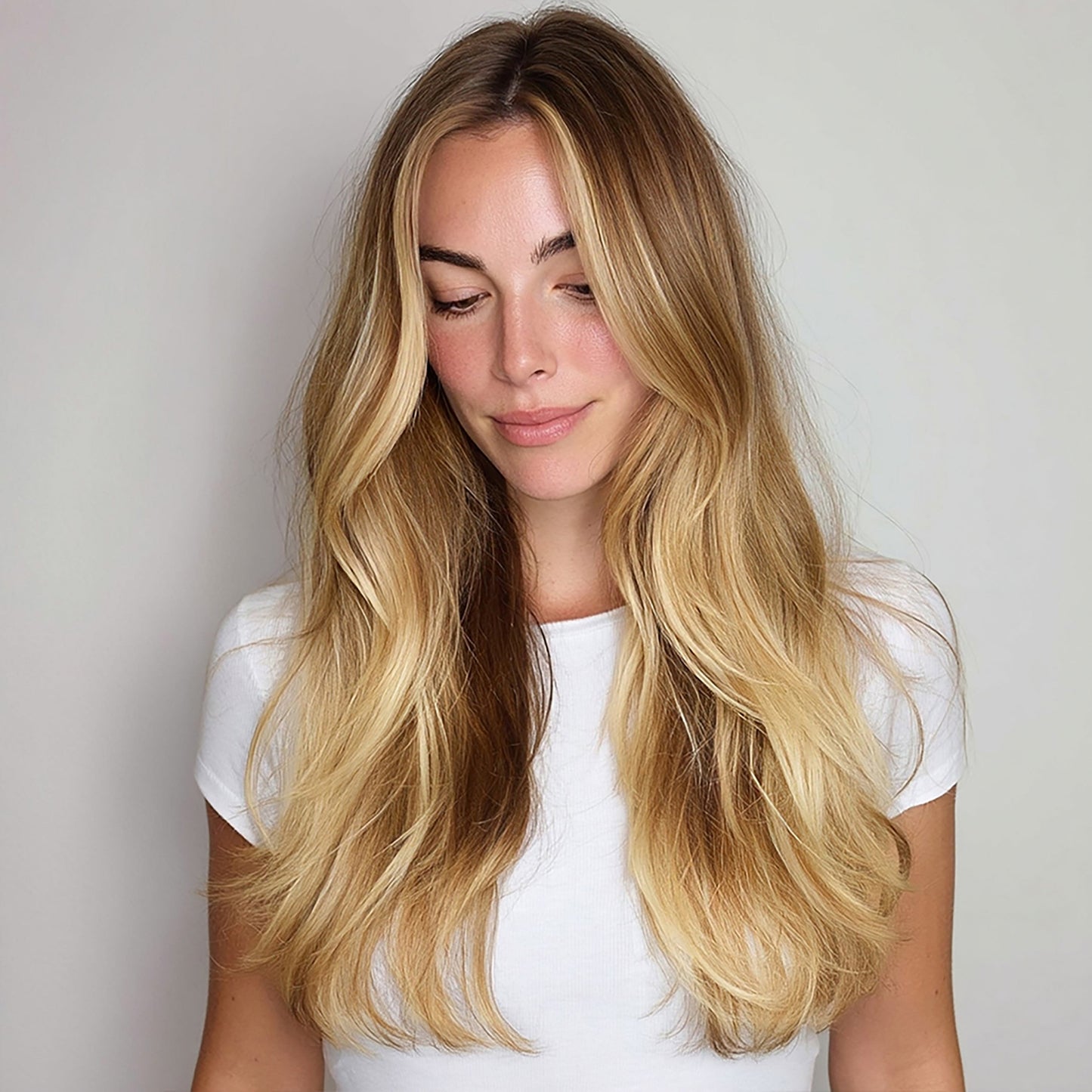 Silk Seam™ Clip-In, Dirty Brunette Highlight