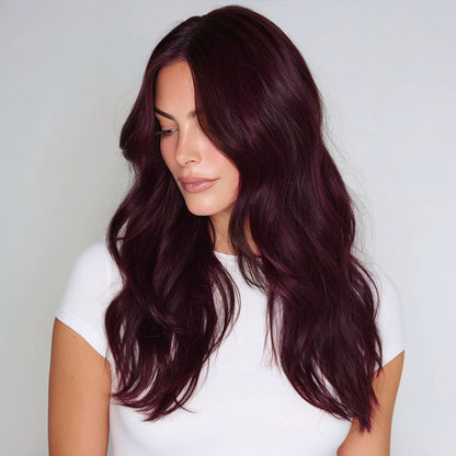 Silk Seam™ Clip-In, Mulberry Wine