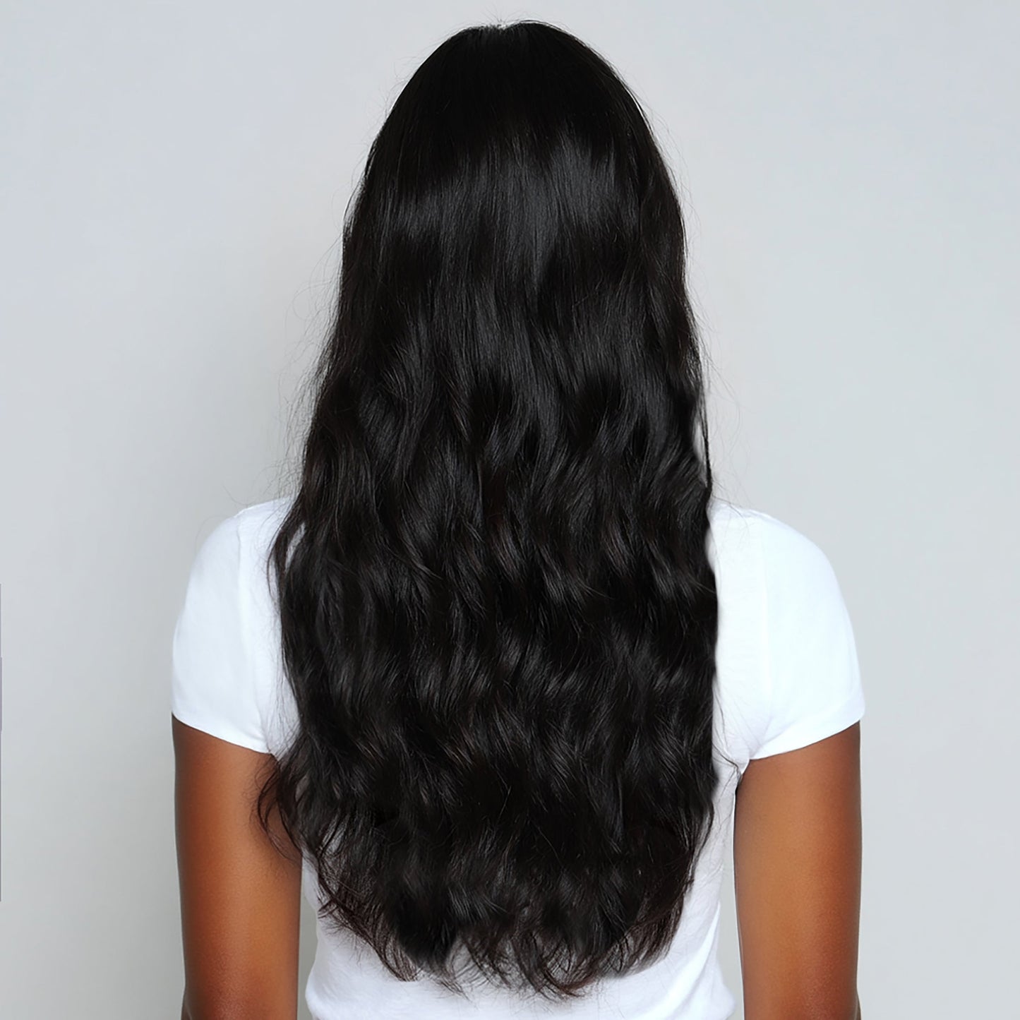Silk Seam™ Clip-In, Off Black