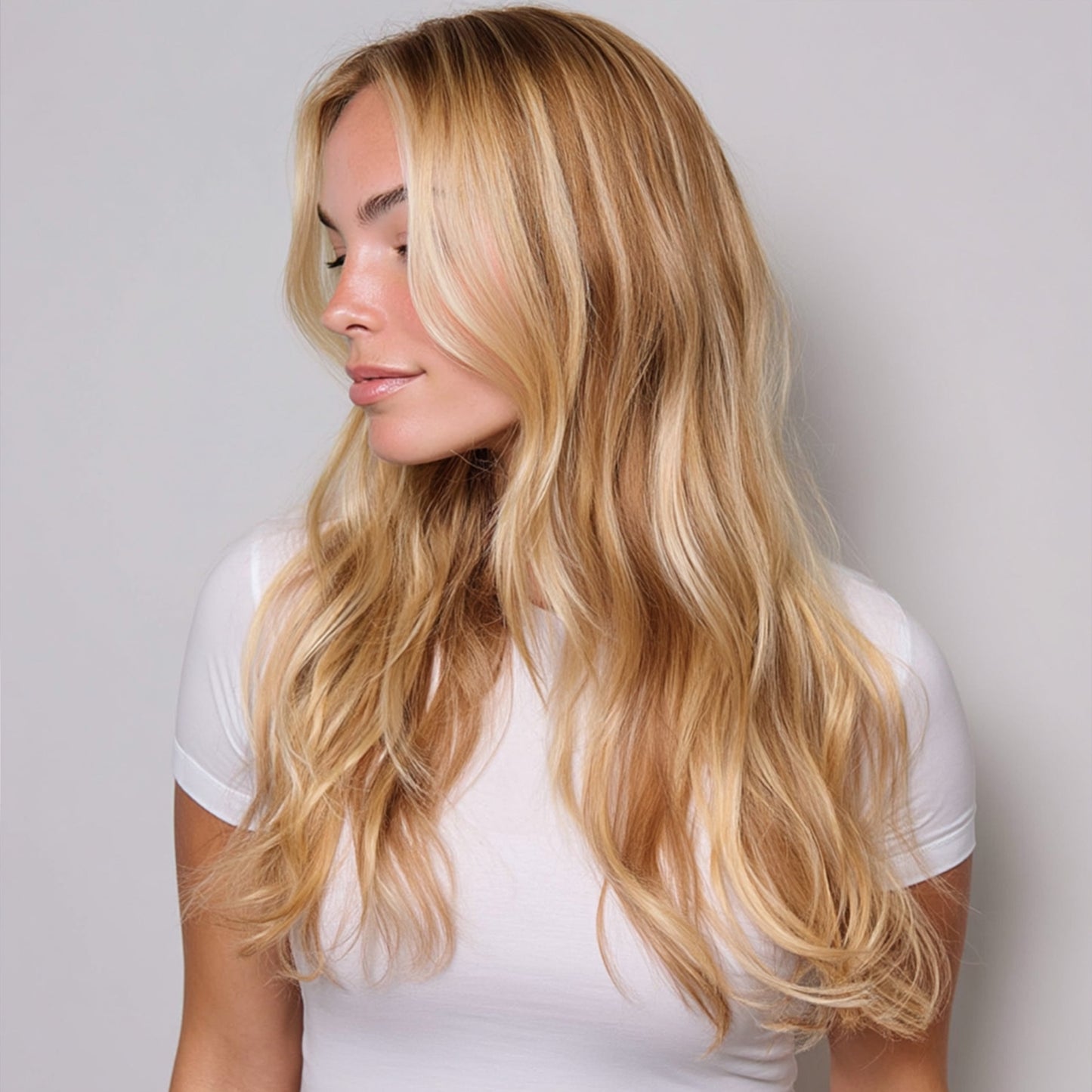 Silk Seam™ Clip-In, Vanilla Latte Highlight